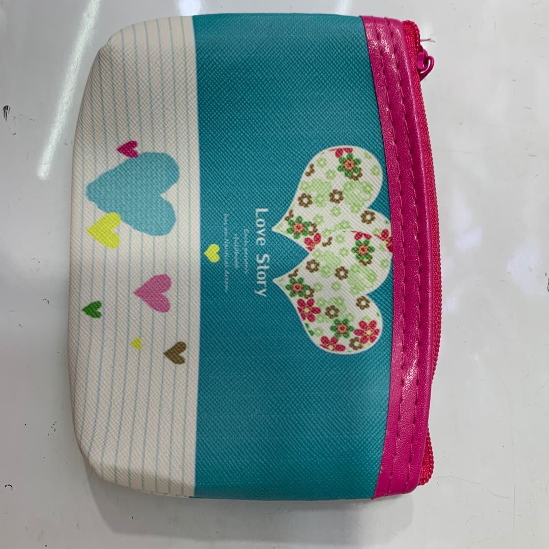 Cute little wallet creative zero wallet Korean version of the fashion zipper wallet