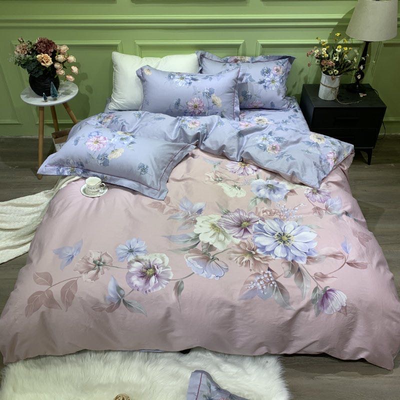 Arida Soft and close-fitting all-cotton printed bedding Set of Four pieces Specification image