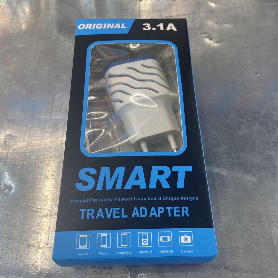 插头转换器头面板多孔插排带线一分二三多功能家用smart3.1A充电器