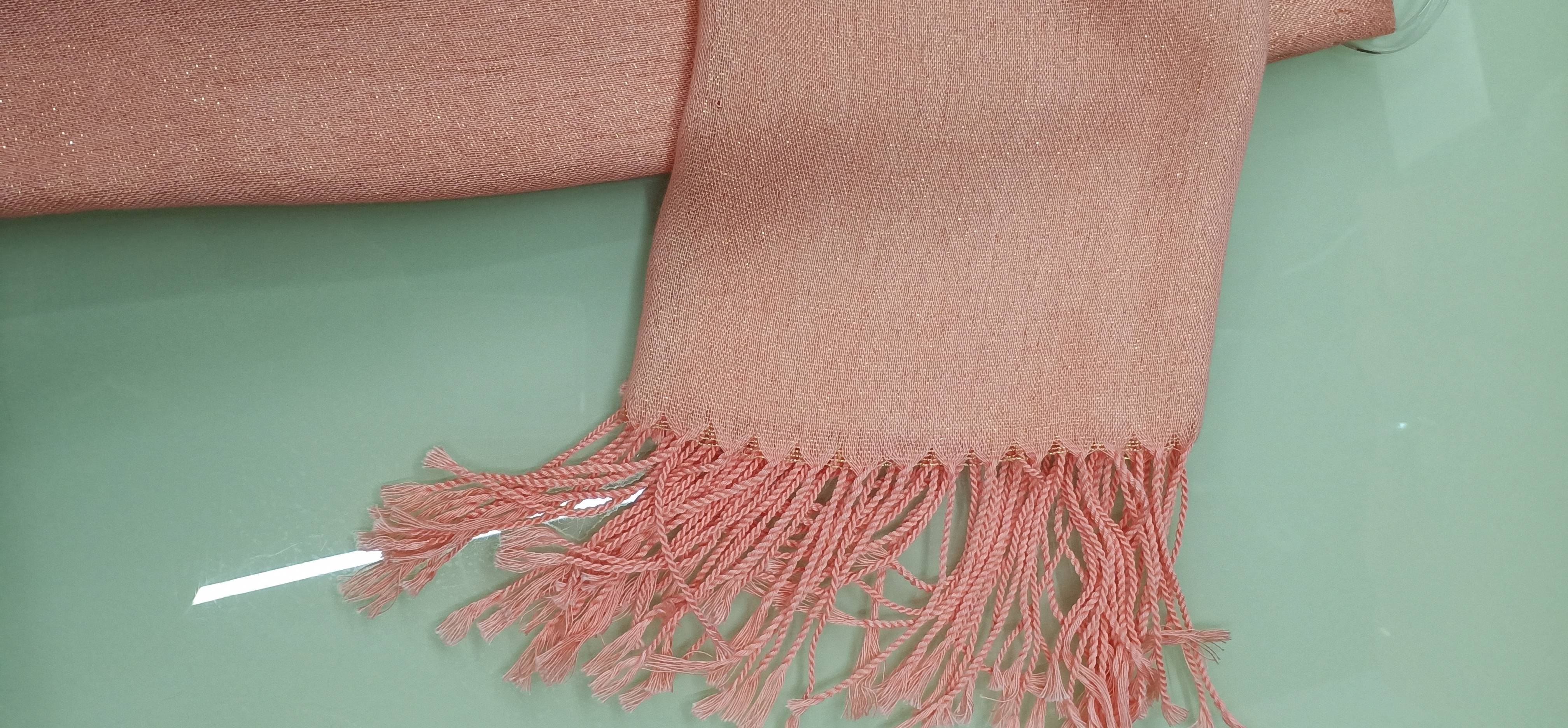 Spring And Winter Monochrome Bearded Women's Scarf In A Variety Of Colors Specification drawing