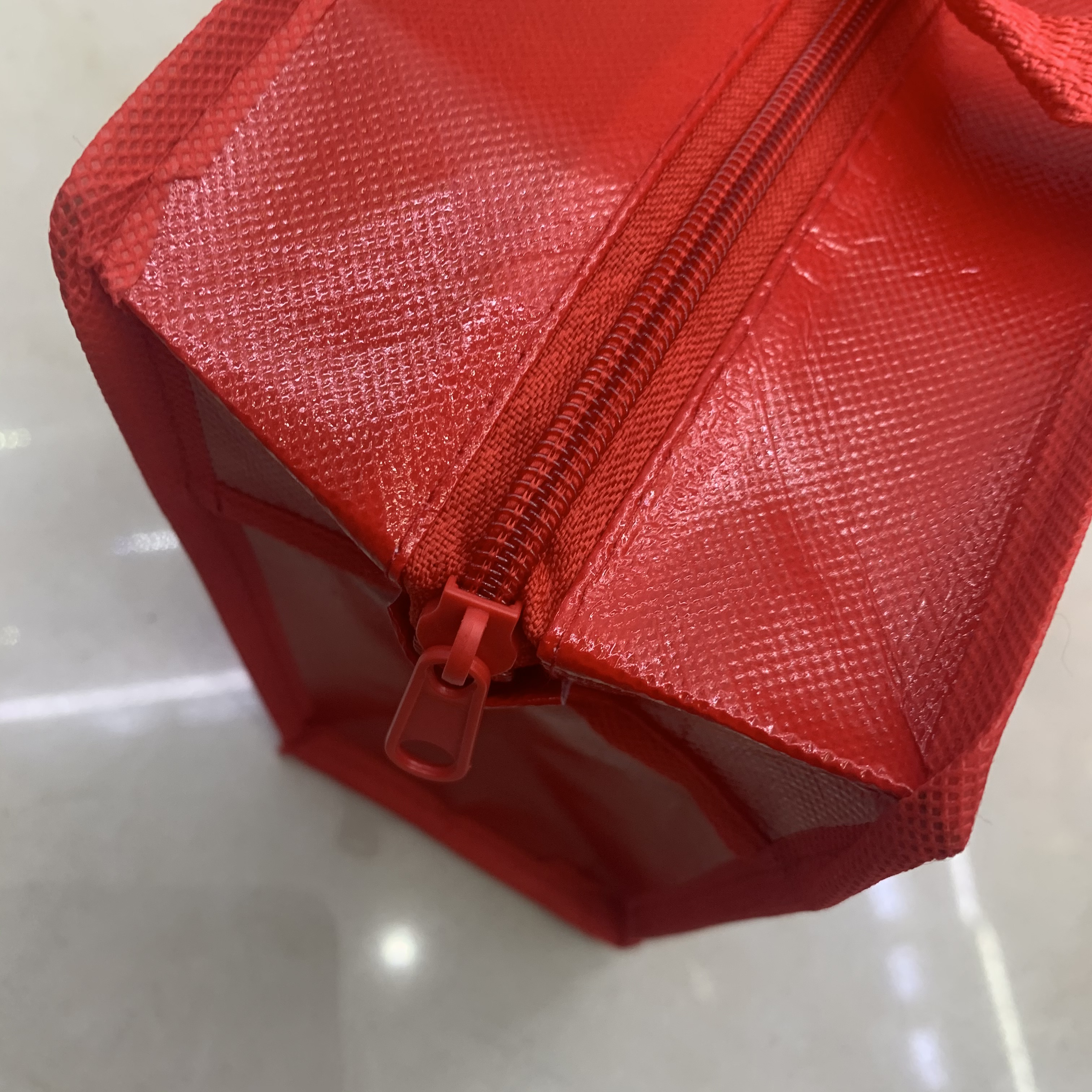Student Non-Woven Bag No Canvas Bag Large Capacity Handbag Portable Storage Bag Foldable Book Carrying Bag Specification drawing