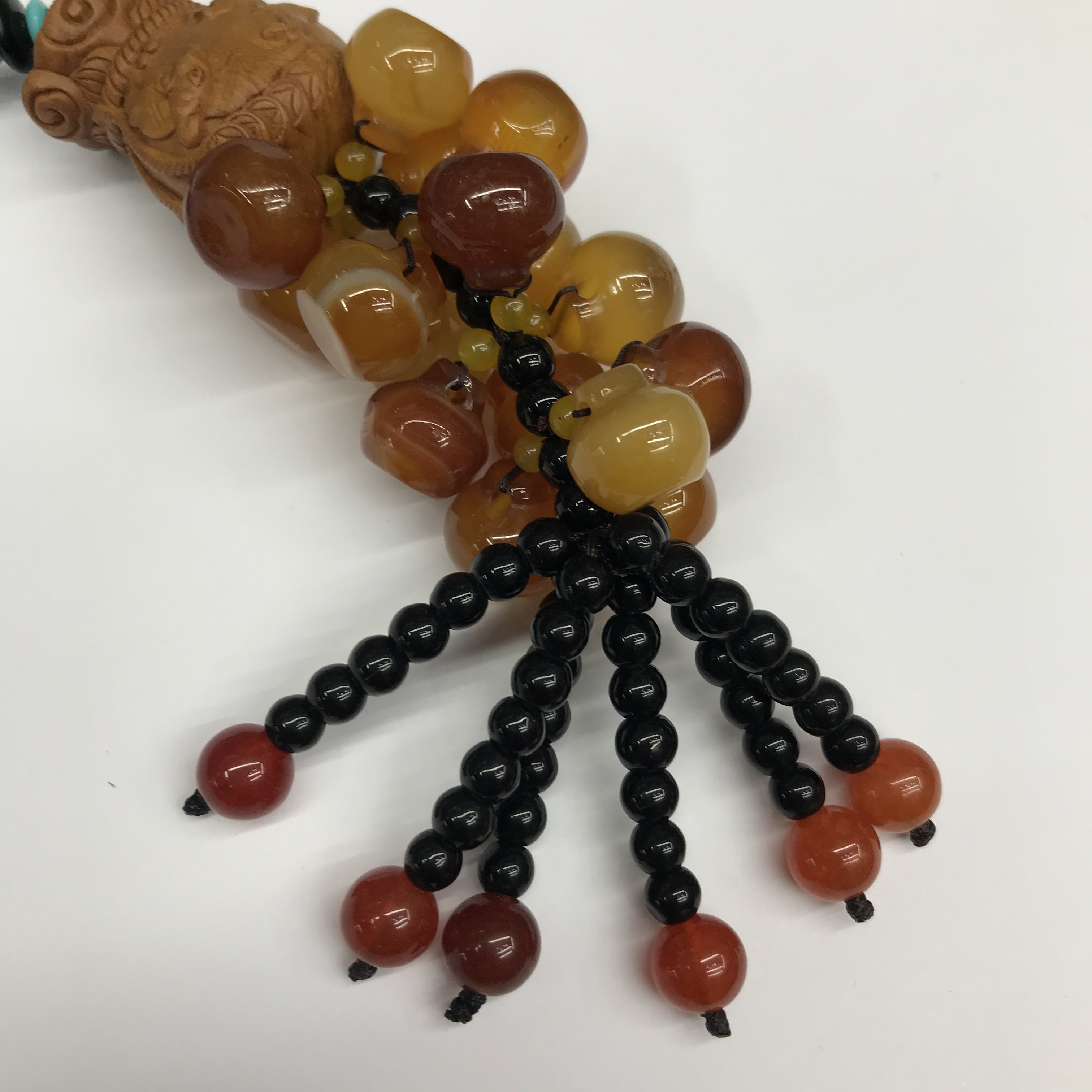 车内饰品挂件个性创意男士车挂玉石汽车吊饰车载吊坠车用高档大气细节图