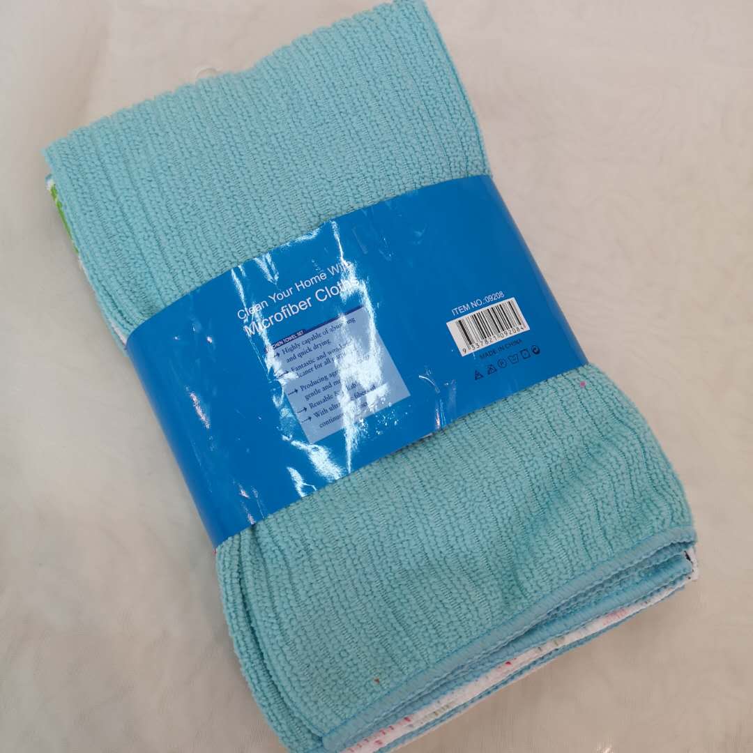 Kitchen Cleaning Hand Towel Hanging Handkerchief Household Absorbent Thickened Rag Hand Wash Small Towel details Picture