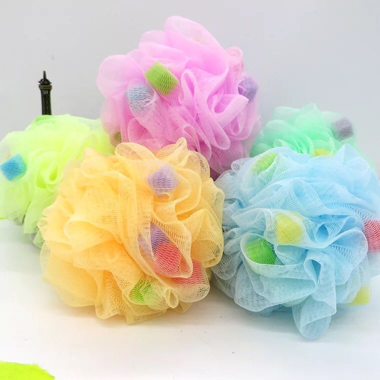 海绵沐浴花沐浴球洗澡清洁擦搓澡花细节图