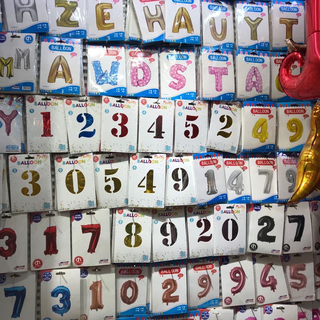 Aihua aluminum film balloons describe pic - 3