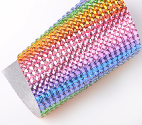 Super Flash Diy Dance Dress Performance Taking Flat Glass Diamond Boutique High-Grade Drill Through Clear Hot Drill details Picture