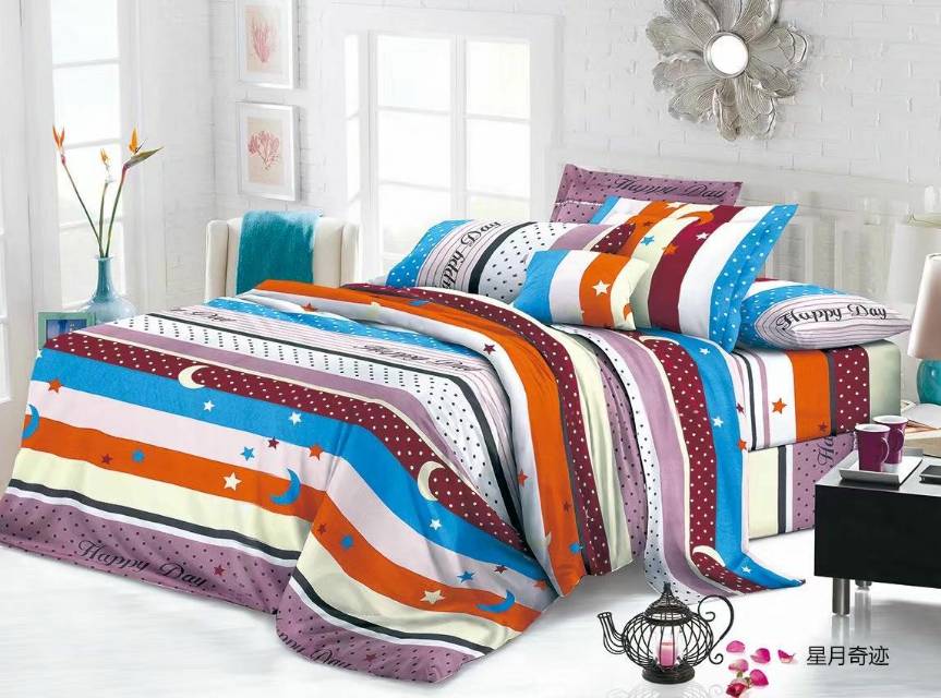 All-Cotton Ins Air Bedding 4-Piece Set Specification drawing