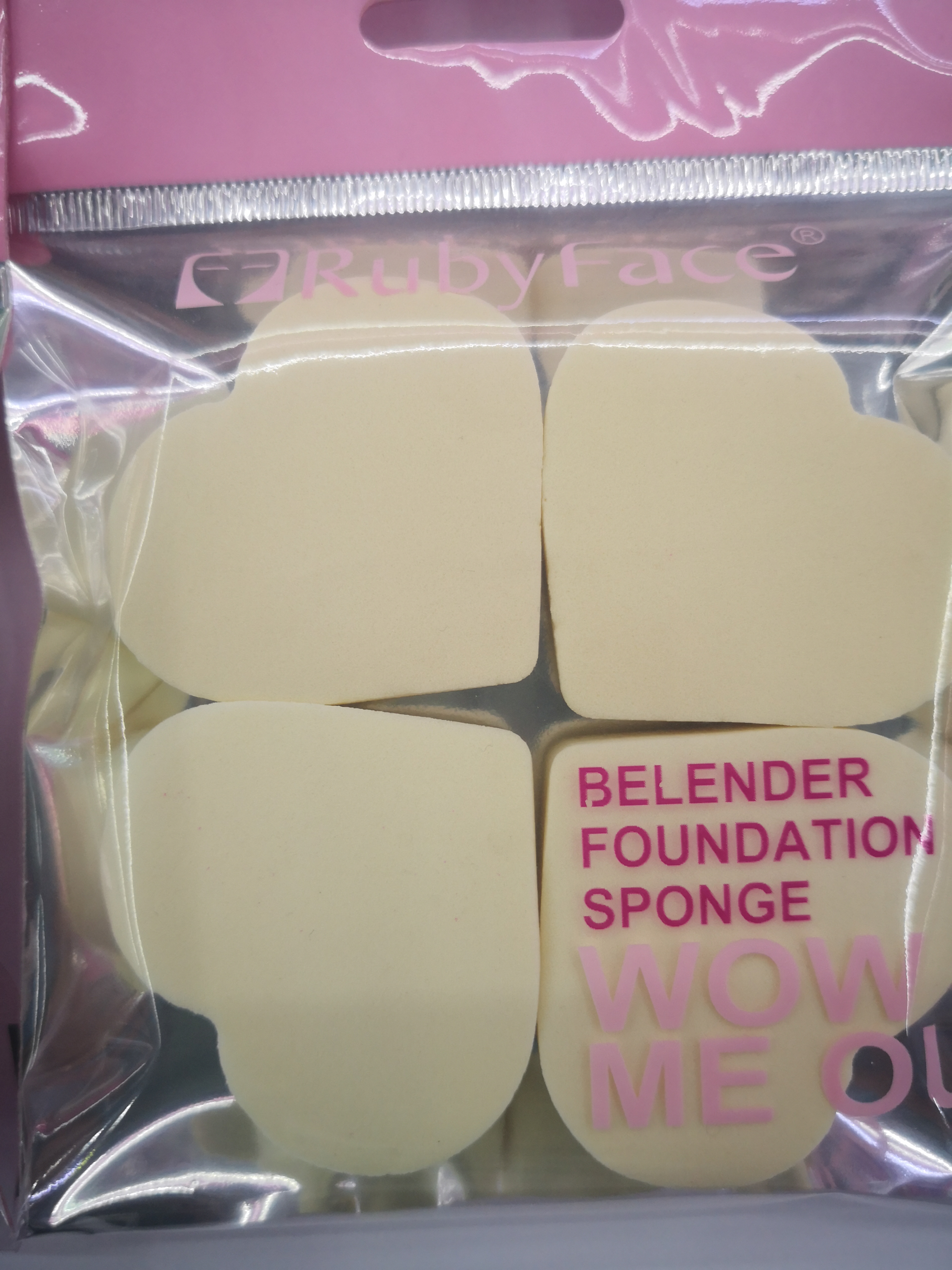 Soft, bouncy and high-quality powder puff cotton pad details Picture