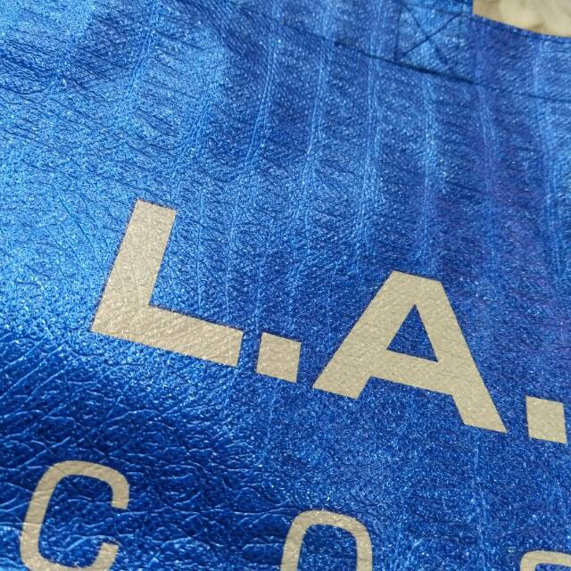 Bright Blue Non-Woven Tote Bag Network Red Explosive Clothing With Opp Bag Quantity Large Discount Factory Direct Sales No Spot details Picture