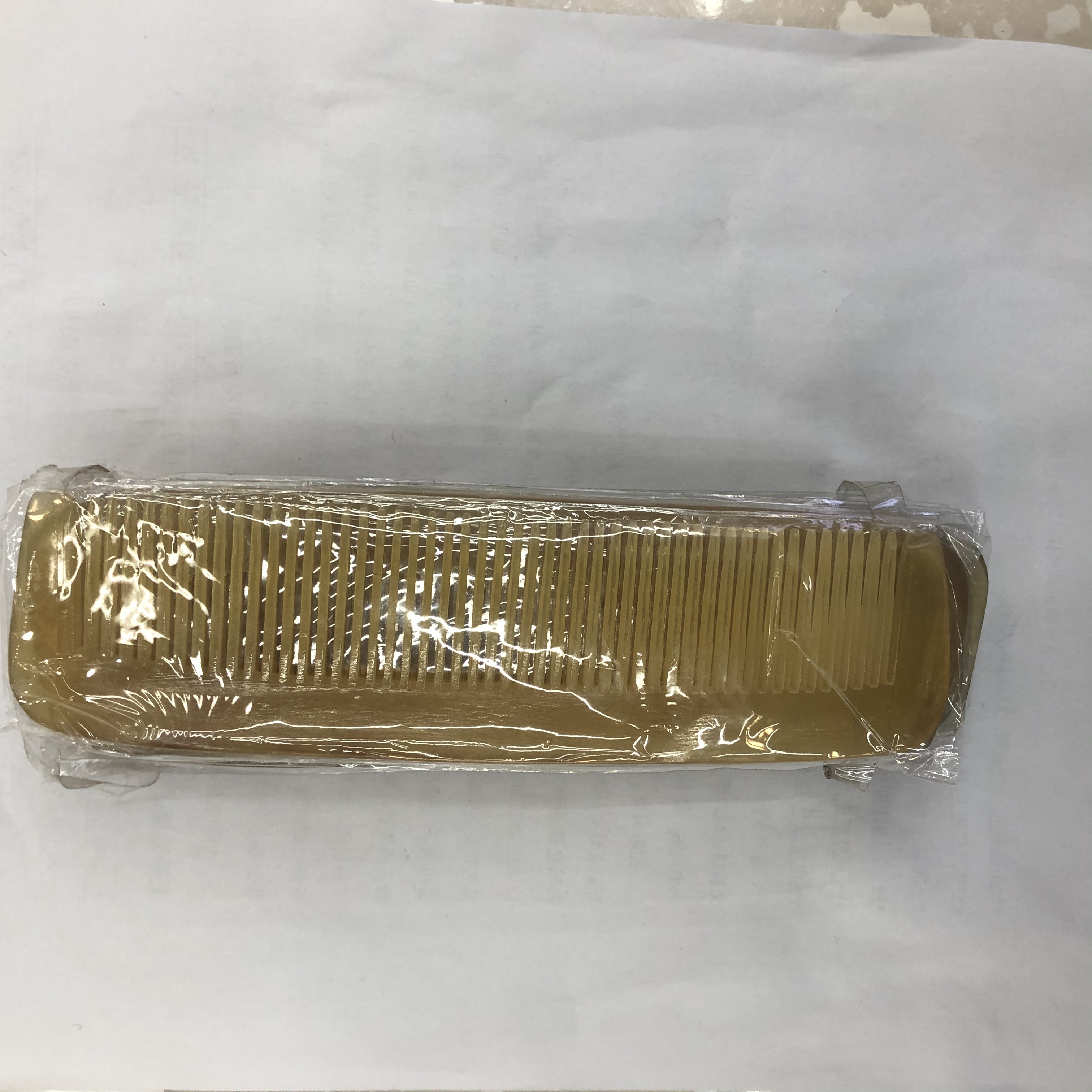 牛角梳牛角绵羊角梳子防静电护发生发养发长羊角梳子送礼羊角梳