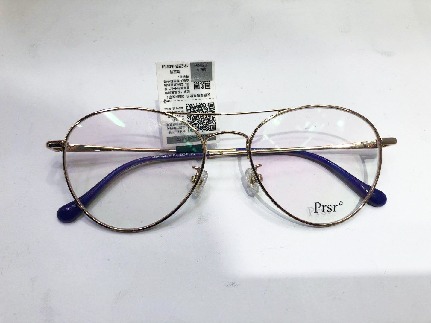 新款帕莎时尚眼镜框 男女金属光学近视镜架圆框大框小脸PJ66208