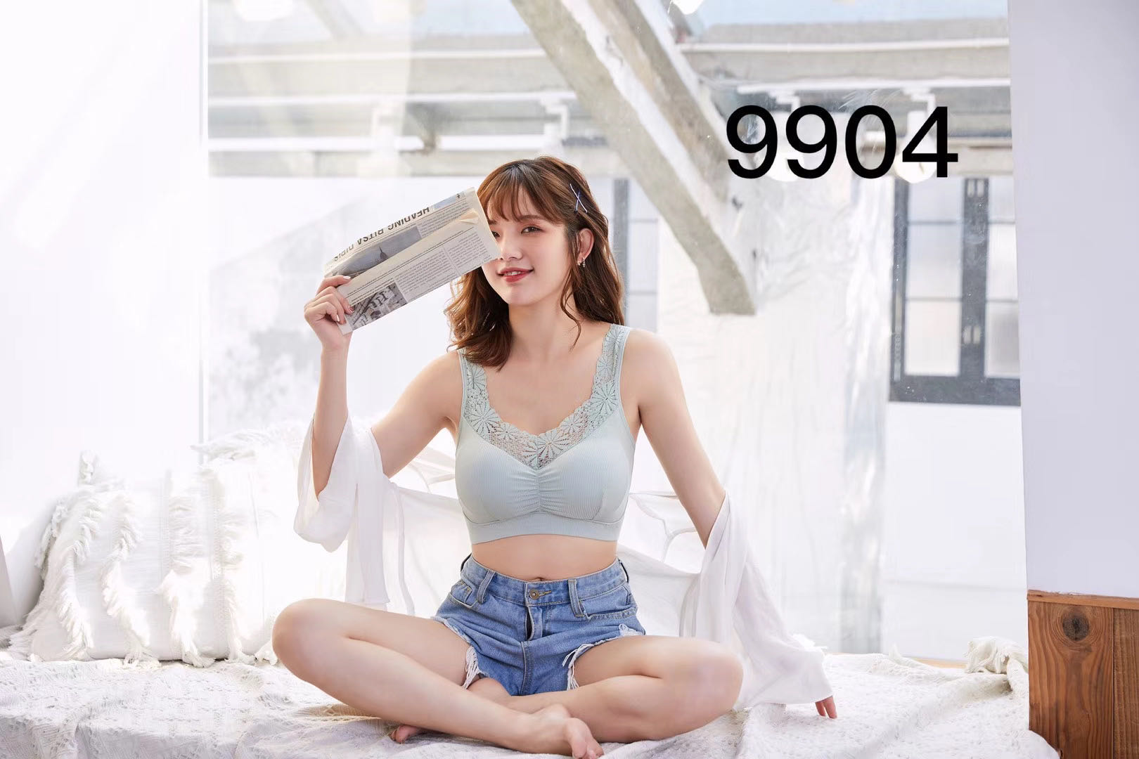 9904 Threaded Modal Cotton Women's Tank Top