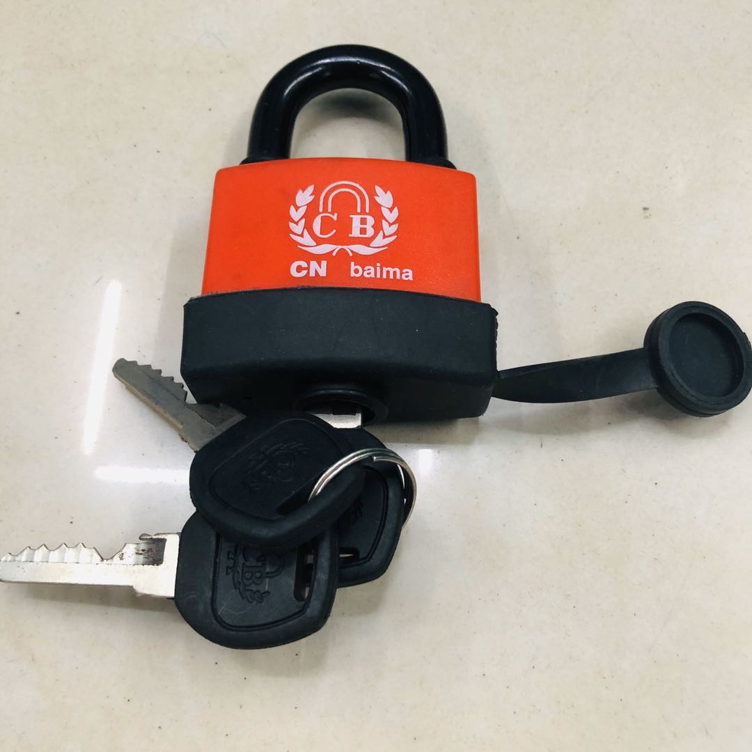 Warehouse padlock manufacturer direct sales of anti-rust and anti-corrosion all-copper padlocks made of stainless steel details Picture