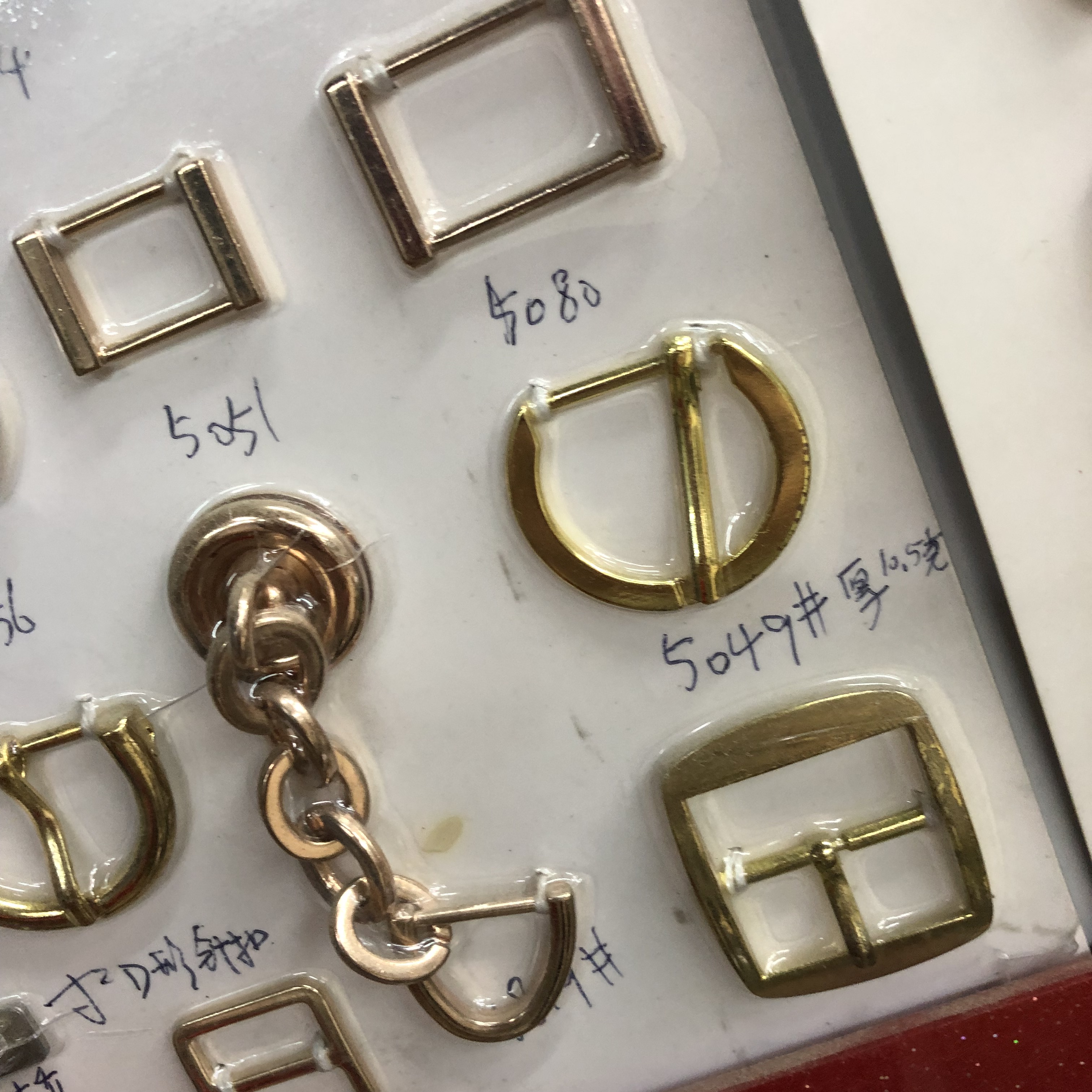 厂家直销皮具包配件 五金包扣钥匙扣勾扣 包带配件挂钩扣细节图