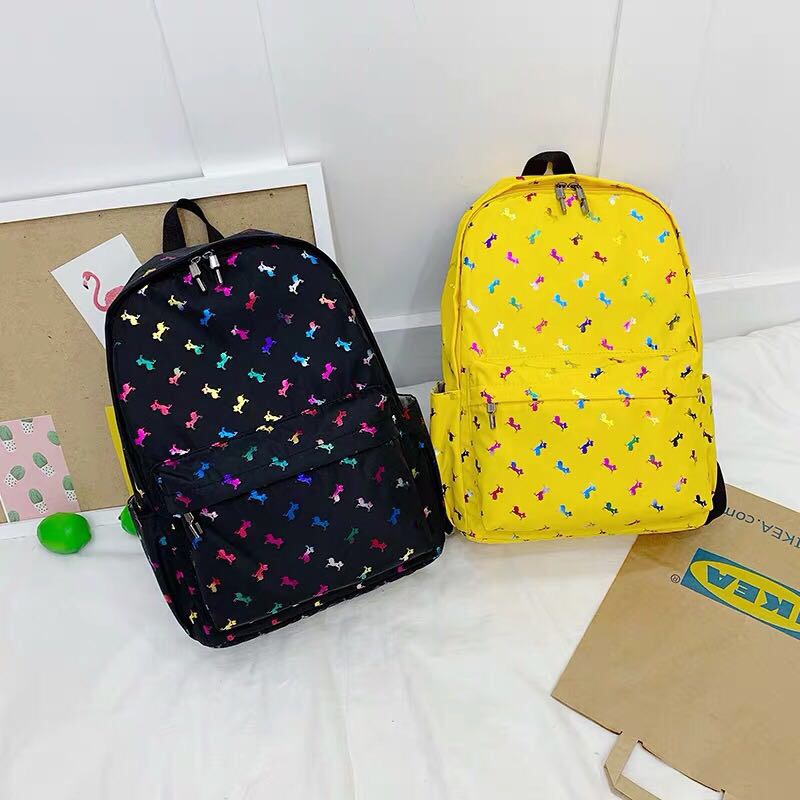 ins风书包少女韩版高中大学生校园初中森系原宿双肩背包细节图