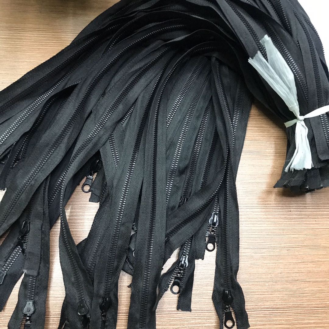 拉链配件拉头高档衣服羽绒服专用长款棉袄书包拉尾长树脂拉链