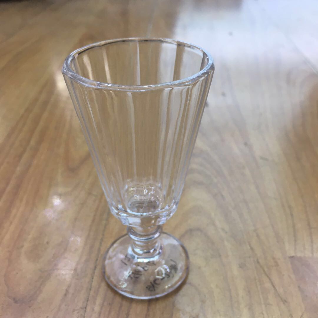 SYC-23 Small tall glass, white wine glass, spirits glass, wonton glass, wine cup