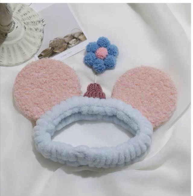 爆款束发带洗脸发带女生头箍发卡通可爱头套发饰