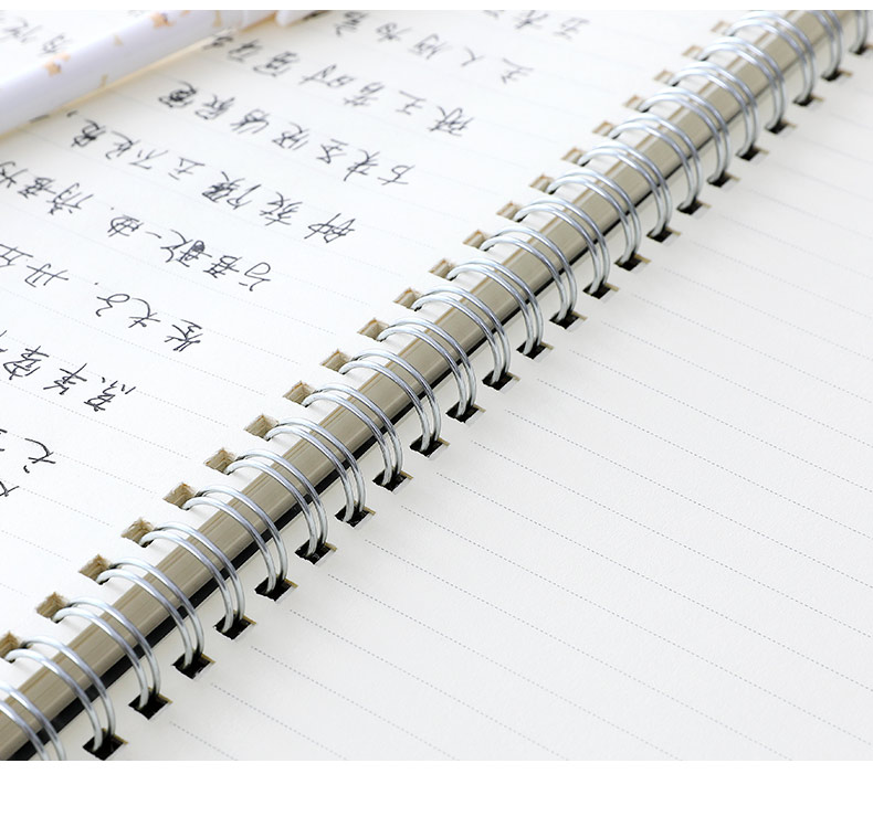 Wengu Notebook, Artistic and exquisite B5, simple and artistic college student grid notebook, women's grid notebook details Picture