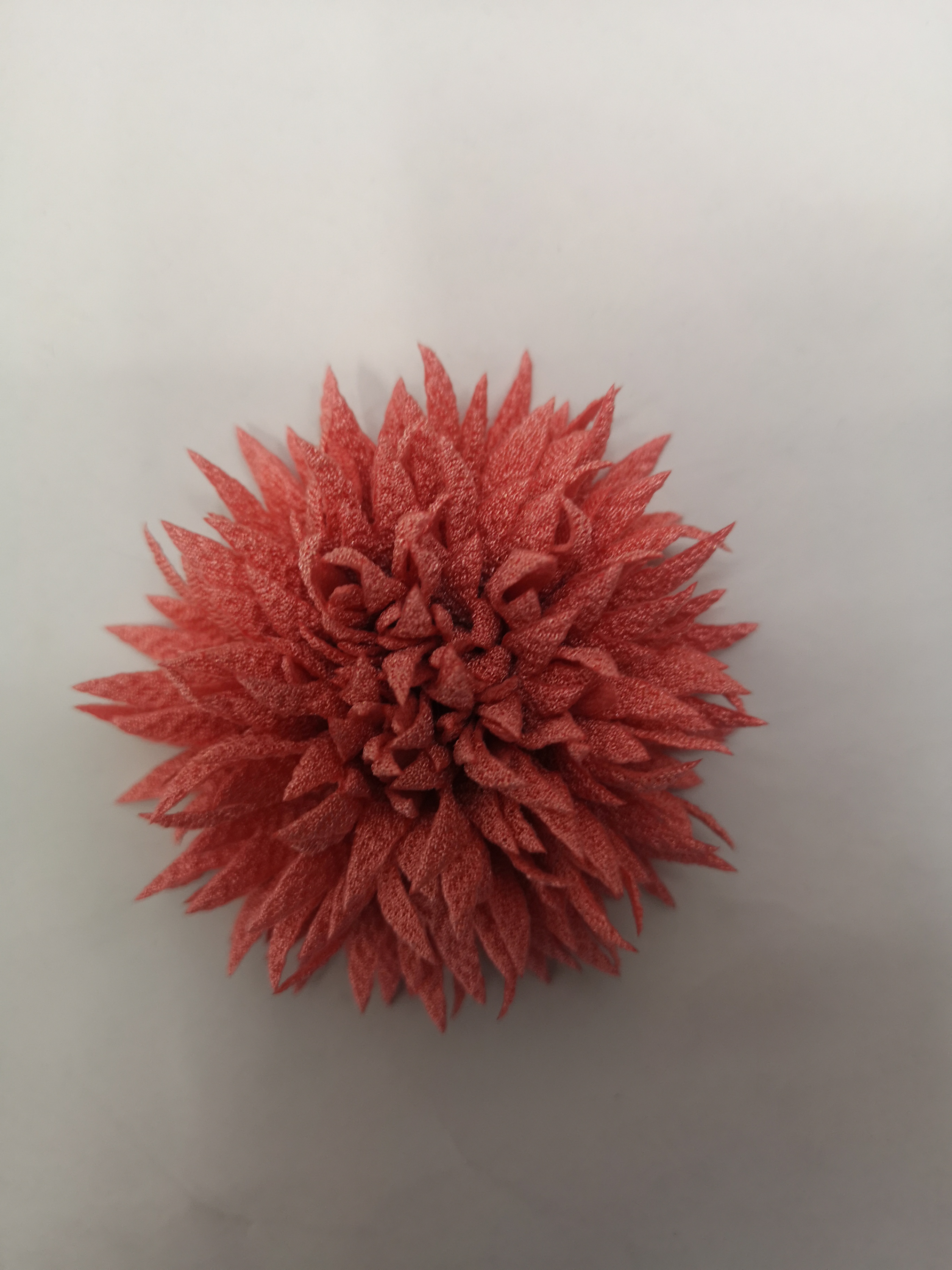 New Elegant Hair Accessories Women's Boutique Brooch Buckle Corsage Coat Pin Vintage Wedding Accessories Fabric Floral Accessories Specification drawing