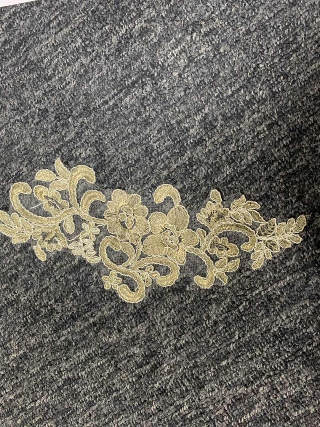 服装辅料装饰钉珠水钻 衣服布料花边衣服装饰品 花边布细节图