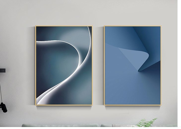 Living Room Dining Room Sofa Background Decorative Painting Bedside Hanging Painting Mural Spray Painting Canvas