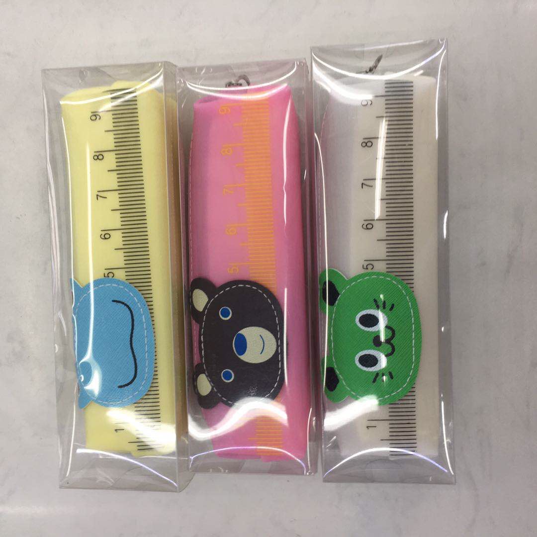 硅胶熊笔袋女生创意韩版文具袋初高中生小清新小学生个性铅笔盒