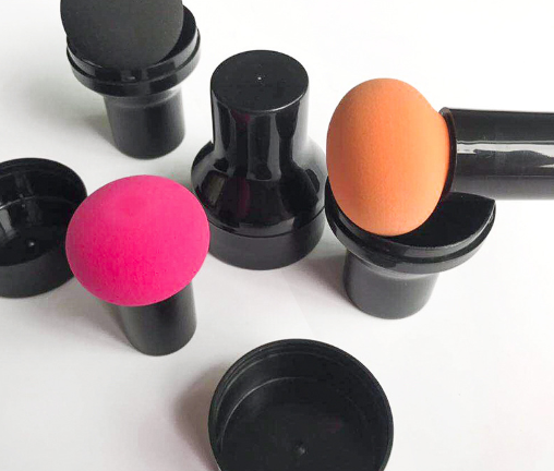 Round Small Mushroom Head Makeup Sponge Powder Puff Gourd Beauty Makeup Egg Air Cushion Bb Dry And Wet Dual Use Do Not Eat Powder Can Be Customized