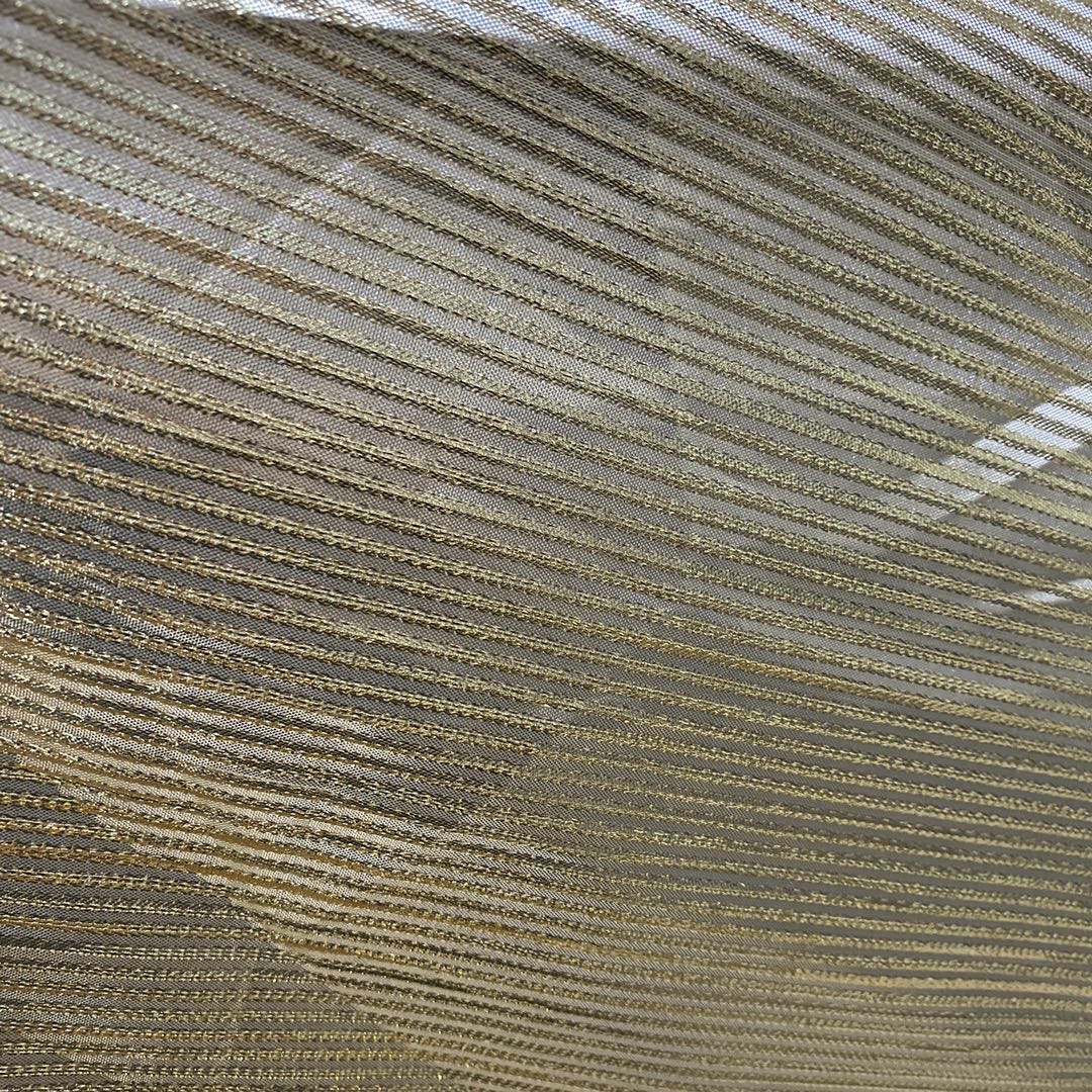 金银线条子3mm亮片布料 网红亮片桌布亮片装饰亮片布料服装面料婚庆网纱布料国潮细节图
