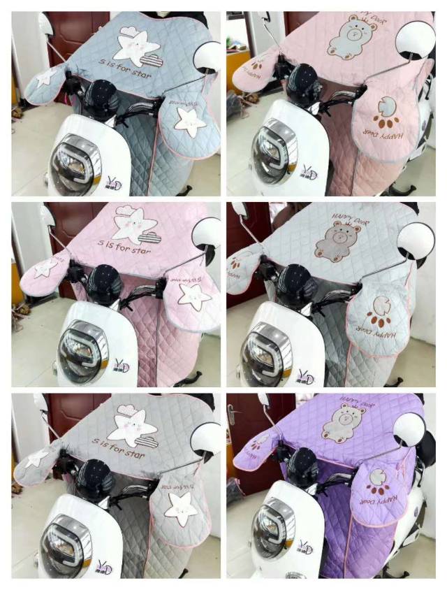Electric vehicle windproof cover, summer sun protection and waterproof, summer thin battery motorcycle windproof, rainproof and sunshade cover with reflective warning Specification image