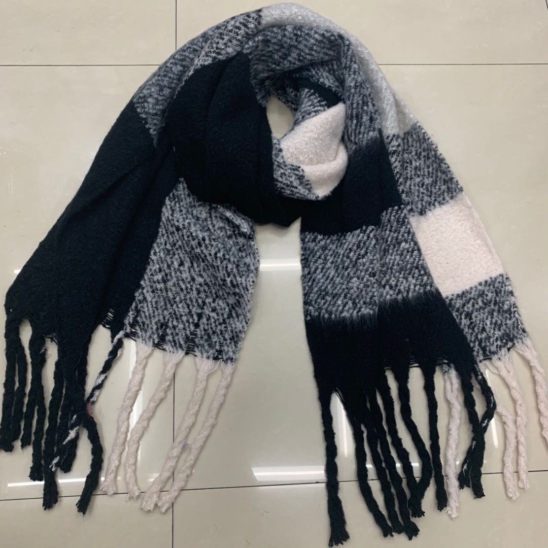 Thick Beard Long Scarf Fashion Scarf Scarf Manufacturers Direct Sales
