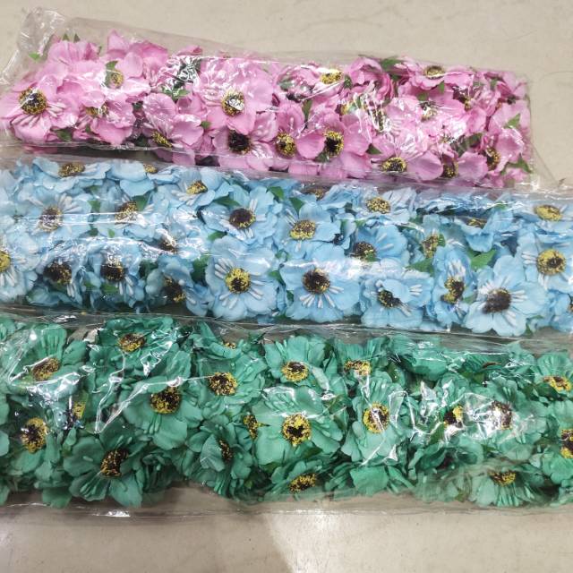 仿真花塑料花手工制作花环头饰摆件室内摆件