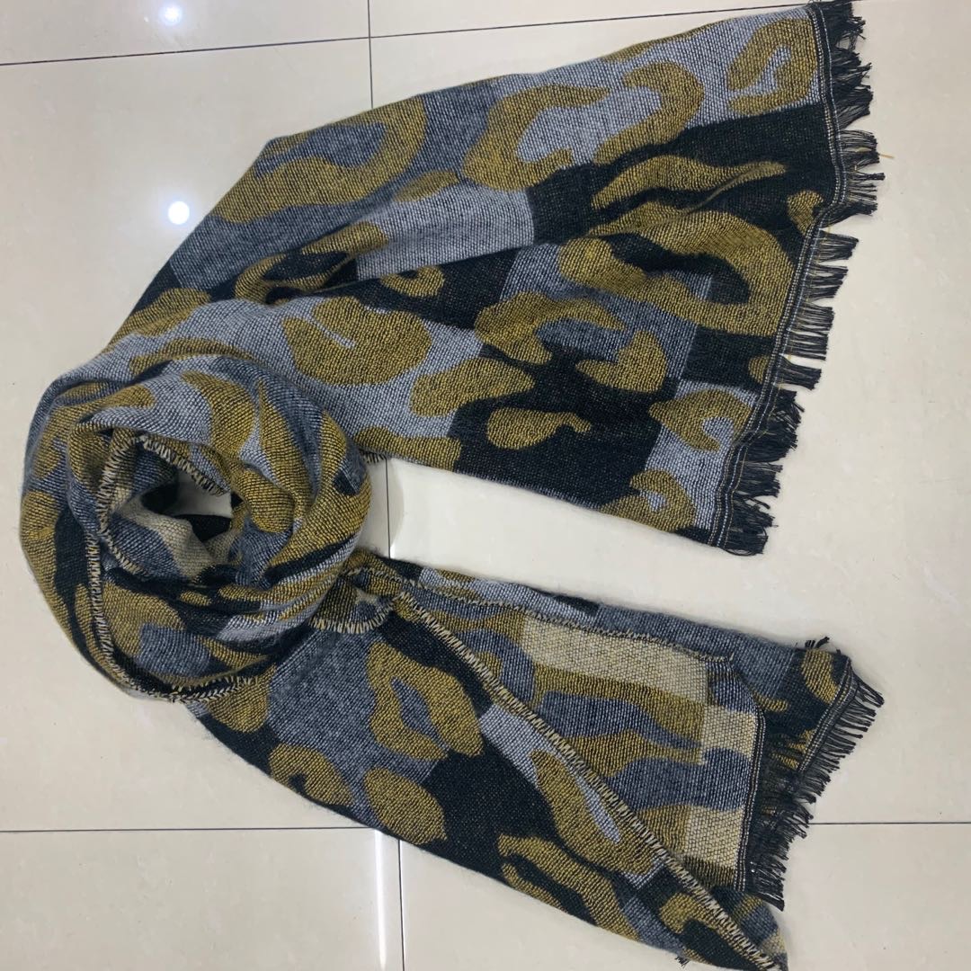 Woven Leopard Point Scarf Fashion Scarf Scarf Manufacturers Direct Sales