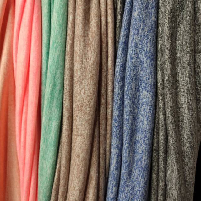 单面彩棉针织布服饰饰品头饰面料