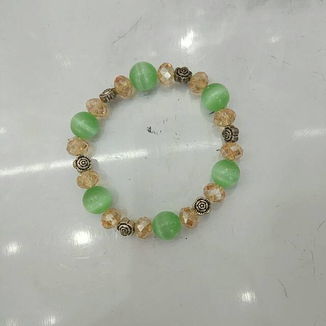 手链新款少女手链潮流手串水晶手链女韩版串珠手串闺蜜手链