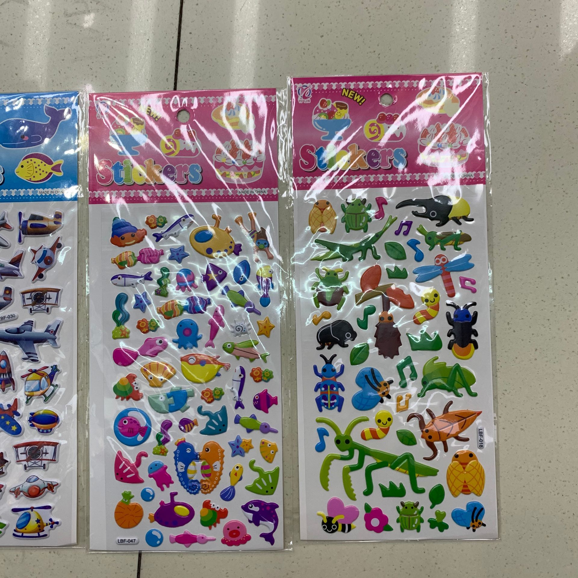 贴纸/纸贴/立体贴产品图