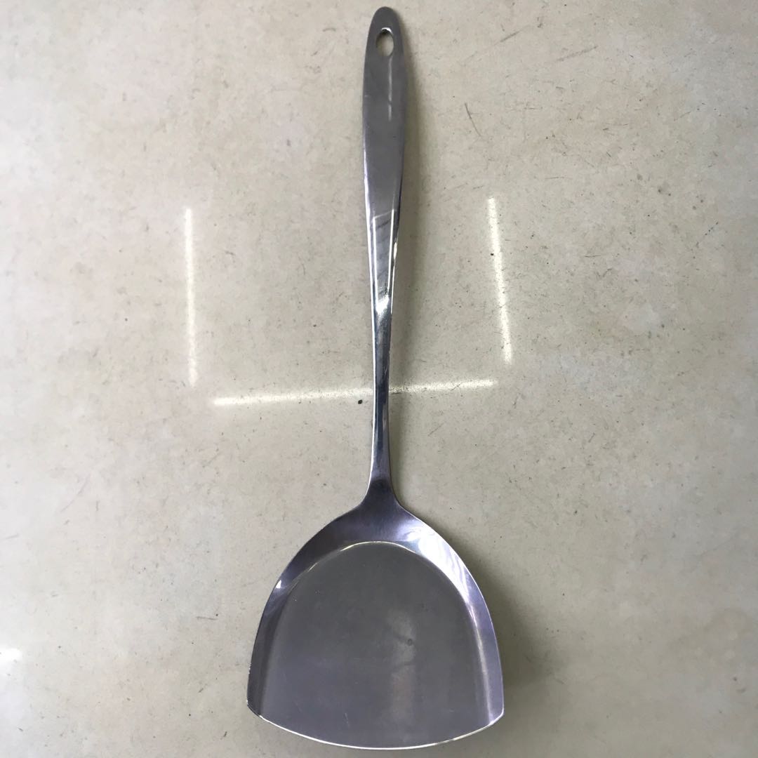 不锈钢手柄钢铲不锈钢中式铲 锅铲烹饪锅具配件厨具