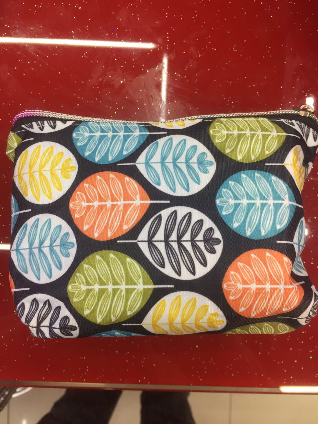 New Korean-style floral fabric folding shopping bags, mother bags, mommy bags, carrying bags, large and small two-piece sets, waterproof