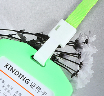 简约设计塑料胸卡工作证件卡套工作牌学生证卡定制细节图