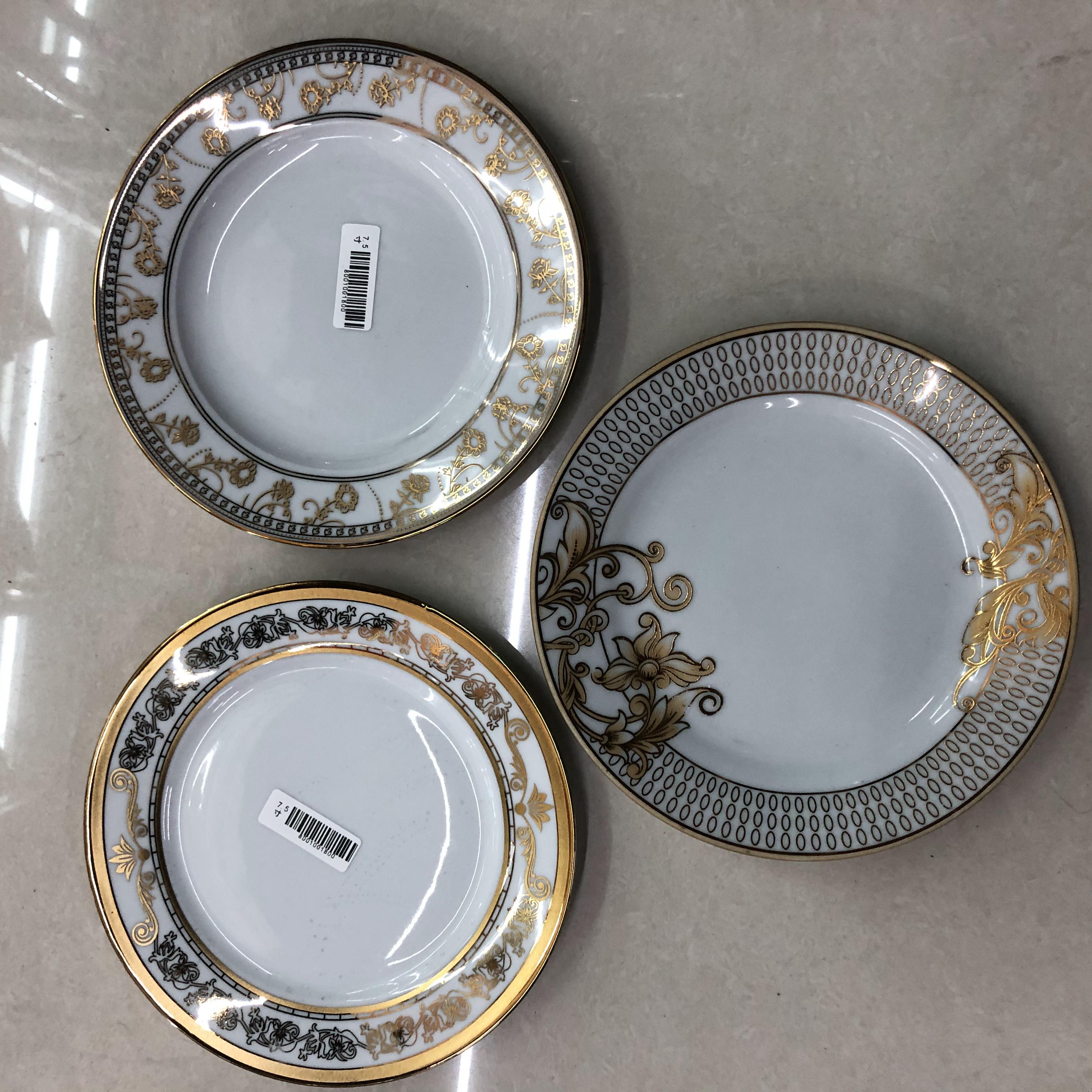 新款厂家直销外贸批发可零售欧式创意盘子菜盘家用菜盘外贸