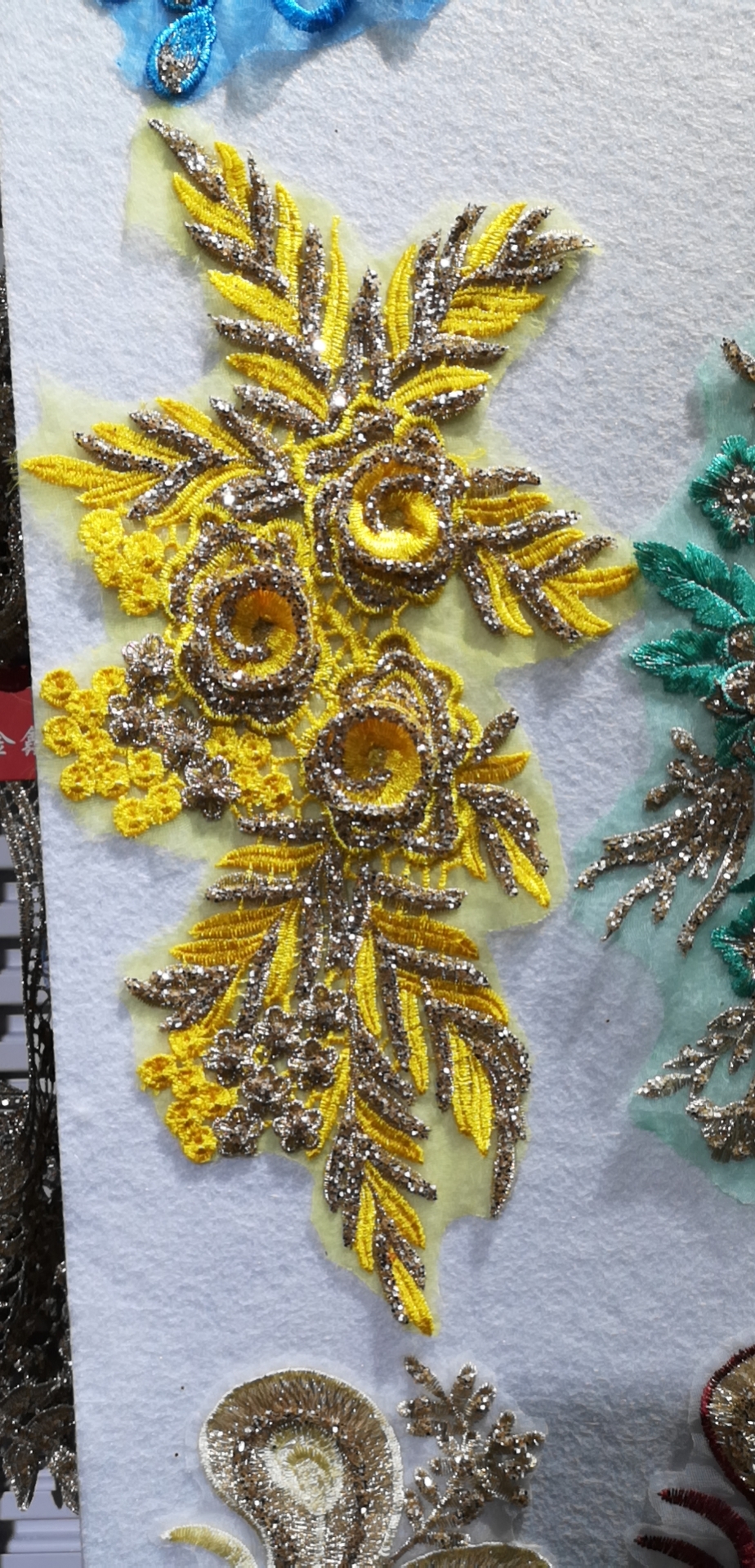 Diy Sequin Bead Hand Sewn Special-Shaped Material Bag Hand Bead Mixed Garment Accessories details Picture