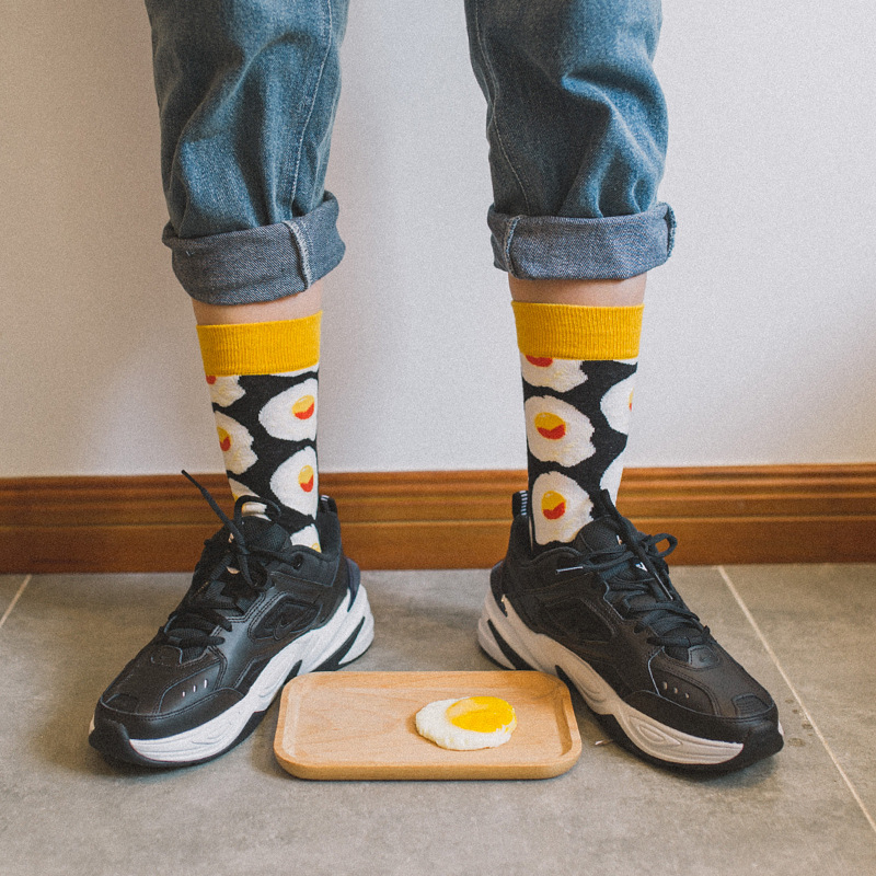 جوارب القطن الخالص من الربيع والصيف 2020. details Picture