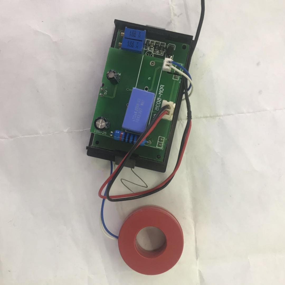 外贸数显交流电流表220V50A100A电流检测仪LED数字电流表头细节图