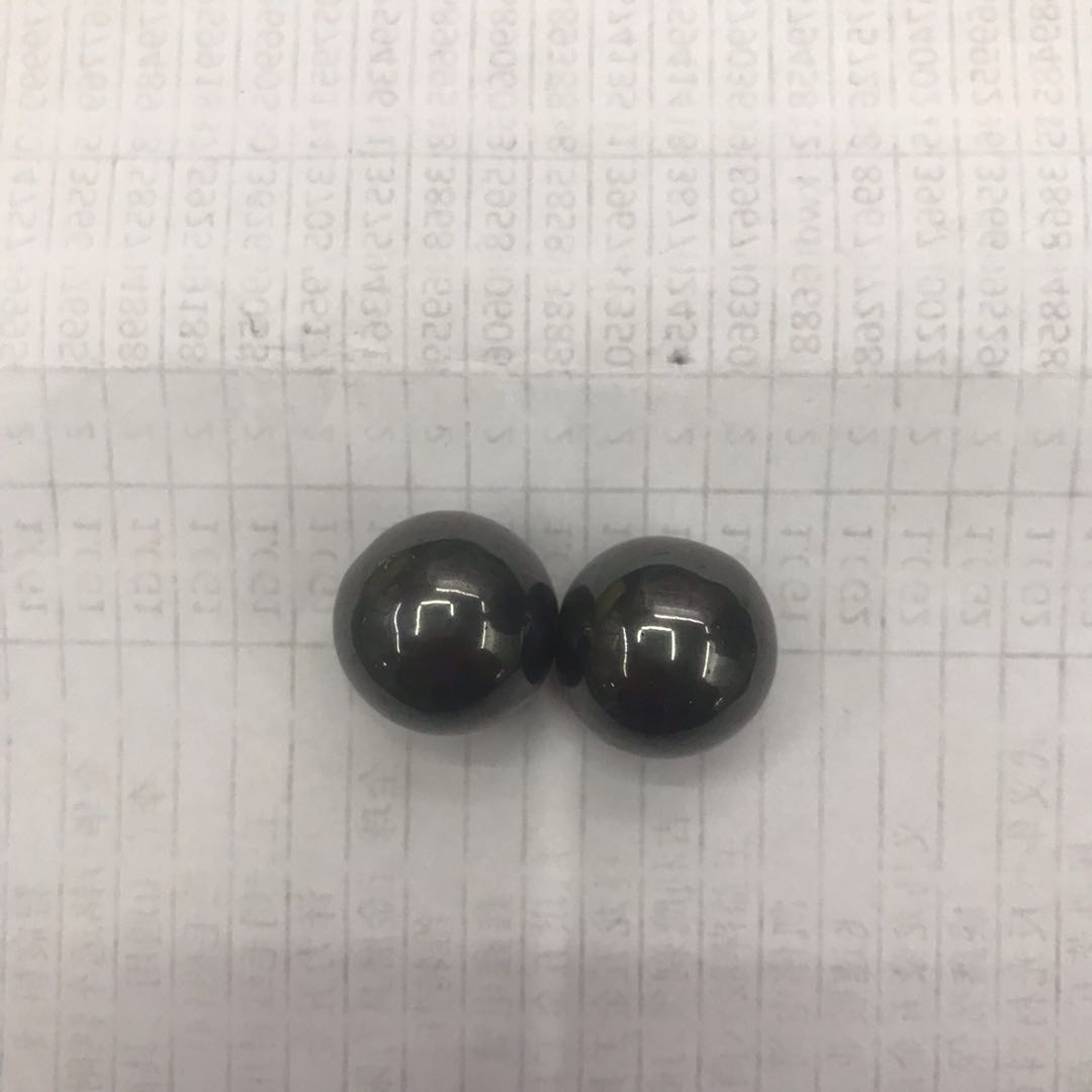 小号磁性圆形磁铁玩具磁石黑胆石吸铁石一对