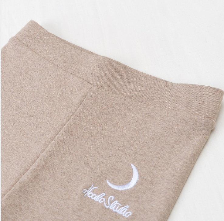 Winter cotton fleece thickened leggings, high-density warm rabbit fleece pants details Picture