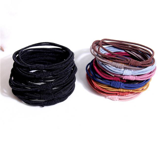 The popular hair tie with a hair band, a Korean fresh and unique hair band, a simple forest girl style and a cute girl's favorite hair tie