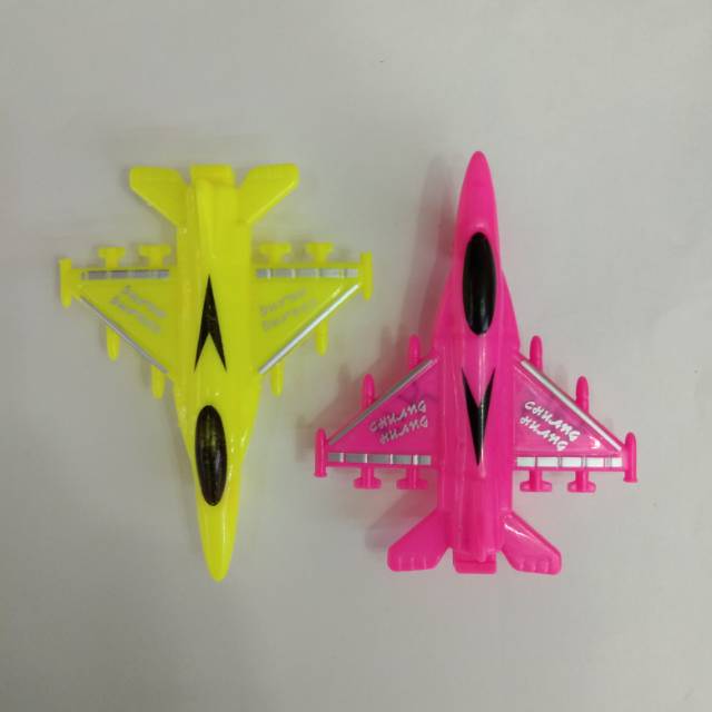 塑料小飞机儿童玩具多色混色批发图