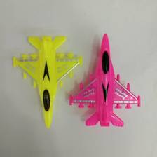 塑料小飞机儿童玩具多色混色批发