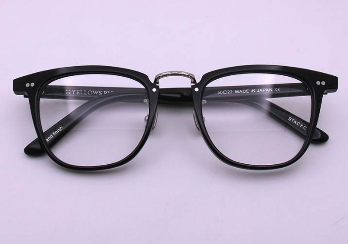 Square frame myopia frame male trend Korean-style sheet optical glasses Specification image