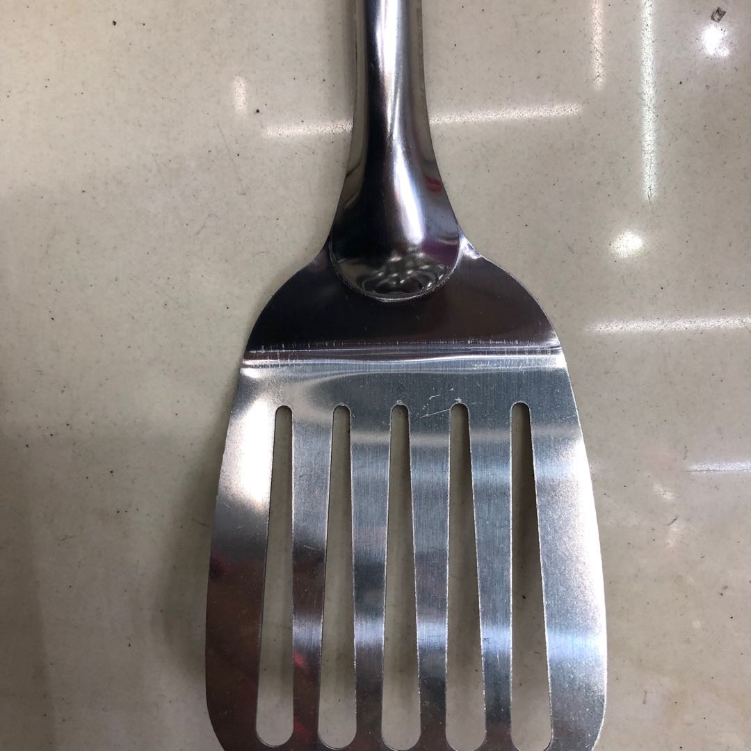 厨房不锈钢铲子平铲煎铲小号家用煎饼铲子扁铲牛排铲迷你漏铲厨具细节图